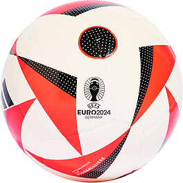 Мяч футб. ADIDAS Euro24 Club IN9372, р.5, ТПУ, 12 пан., маш.сш., бело-красно-черный